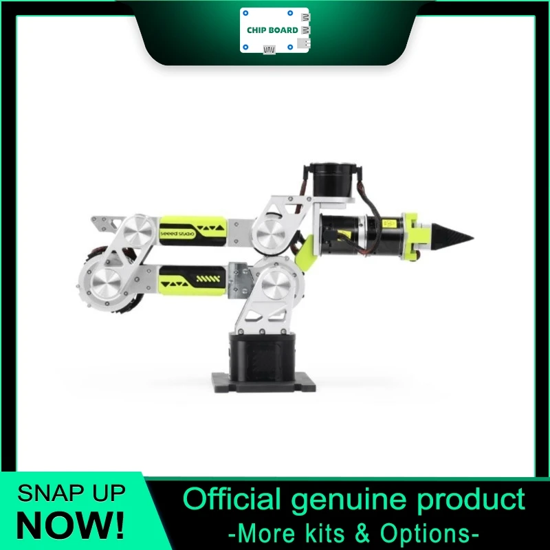 Seeedstudio reBot Arm B601-RS AI Robot Arm Kit with Gripper, Fully Assembled Manipulator (Power Adapter Excluded)