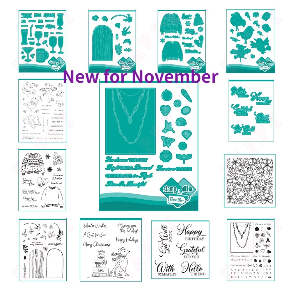 

2024 New Secret Garden Metal Cutting Dies Stamps for DIY Elegant Thoughts Craft Making Greeting Card Scrapbooking Decoration