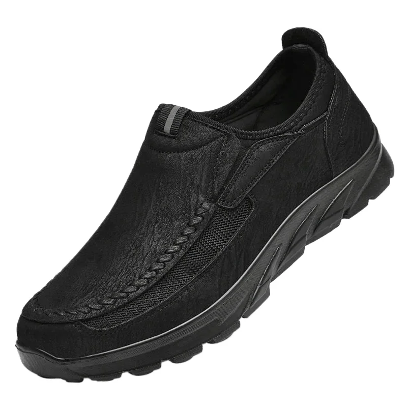 

New Fashion Comfortable Flat Handmade Retro Leisure Loafers Shoes Men Casual Shoes Breathable Loafers Sneakers 2025