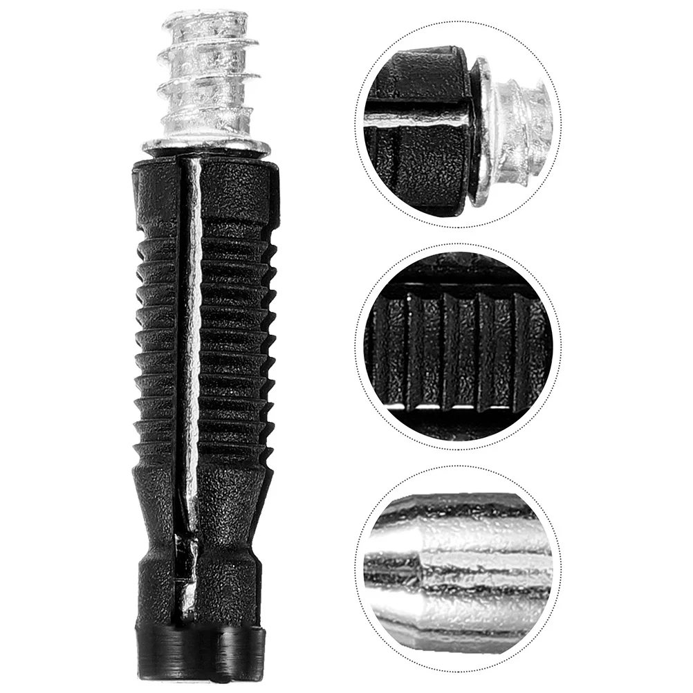 

100Pcs Invisible Furniture Connecting Dowels Fittings Durable Steel Nylon Pre-Inserted Nuts Easy Install for Cabinets