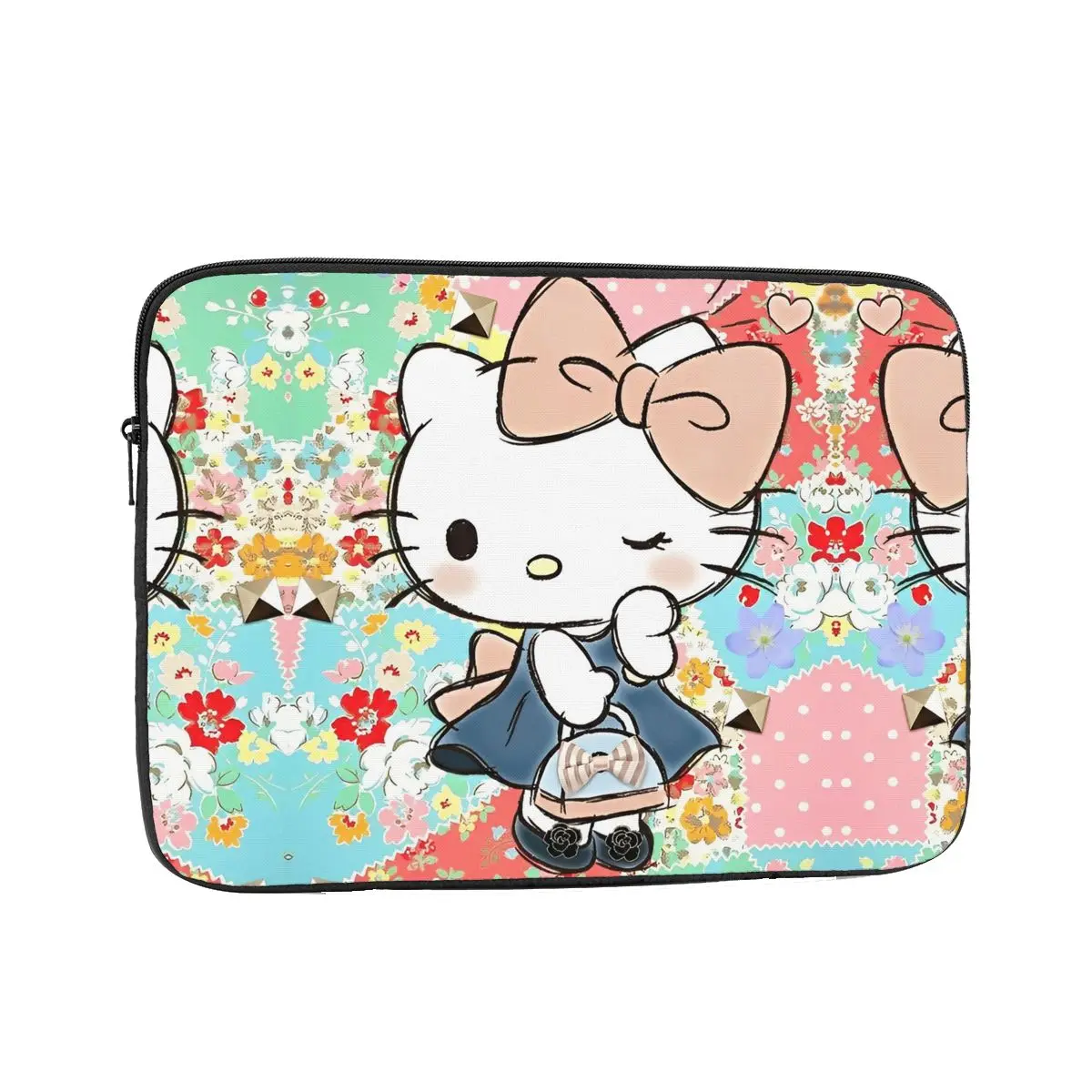 Hello Kitty 12 "13" 15 "17" funda para portátil Macbook Air Pro funda para portátil bolsa bonita funda a prueba de golpes de dibujos animados