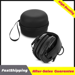 In Stock!!!Electronic Shooting Earmuff Outdoor Anti-noise Impact Sound Headset Tactical Hearing Protective Headset Black NEW