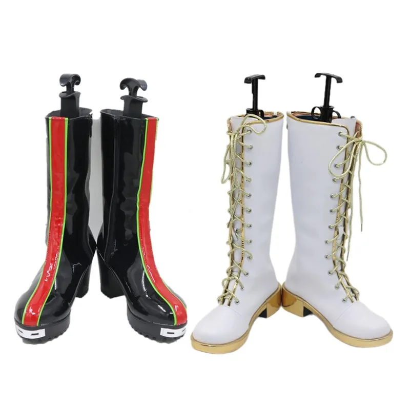 

Hunter 2025 Fantasy Rumi Cosplay Shoes Boots Demons Adult Women Footwear Disguise Halloween Carnival Costume Accessories