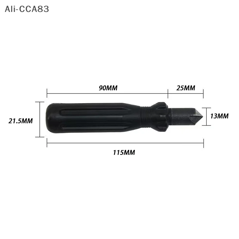 1Pc High Speed Steel Drill Short Length Hand Reamer Countersink General Tools Deburring & Trimming Scraper Carpentry Tool