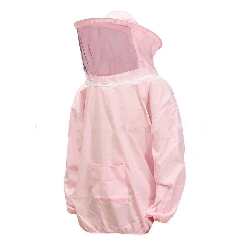 

Beekeeping Split Piece Anti Bee Suit Ordinary Thin White Pink Blue Top Without Pants Can Be Made in A Thickened Style