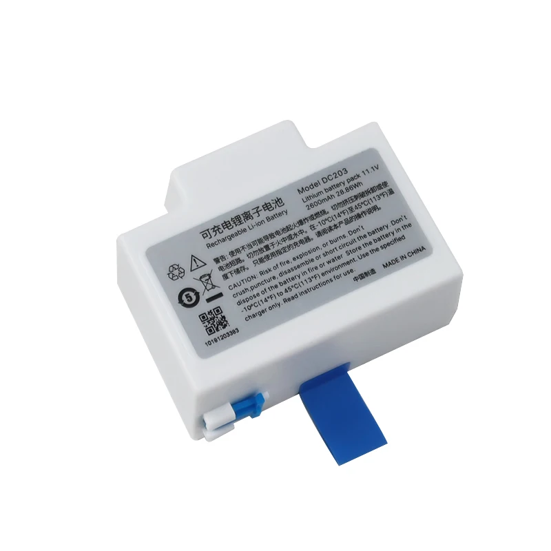 11.1V 2600mAh Lithium Ion Replacement DC203 Med ical Battery for EN MIND EN-S7 EN-V7 Sy ringe Pump