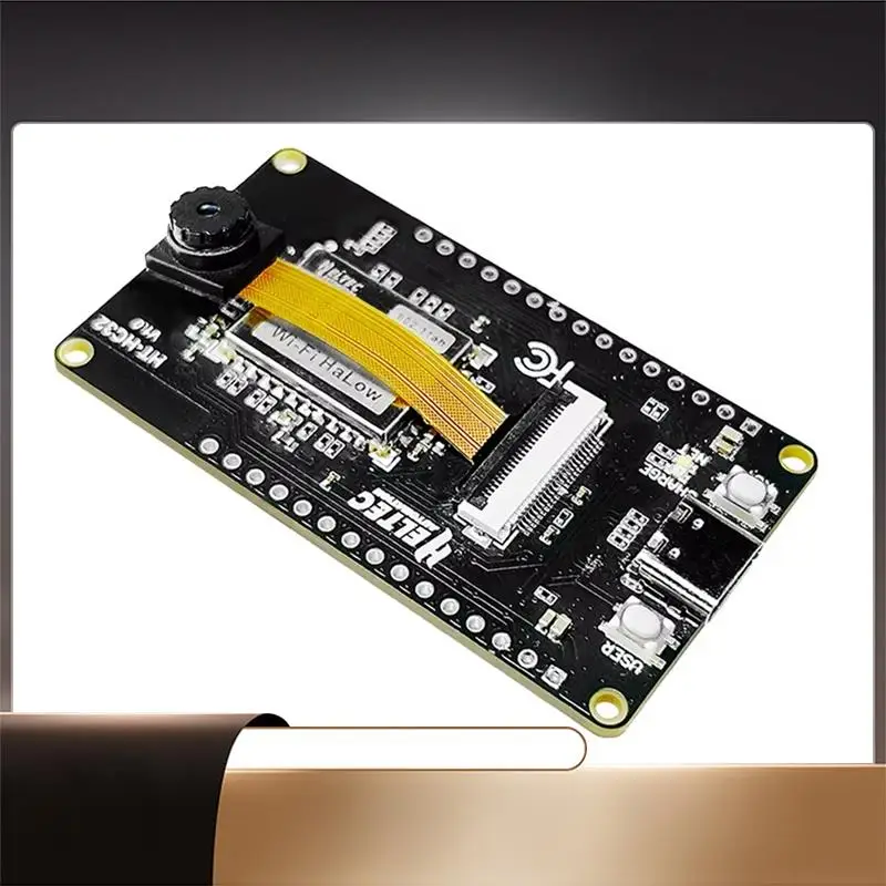 

H ELTEC AUTOMATION Wi-Fi Halow ESP32 Набор камер Двухдиапазонный шлюз MESH Wi-Fi Bluetooth Беспроводной доступ Iot с камерой-X64A