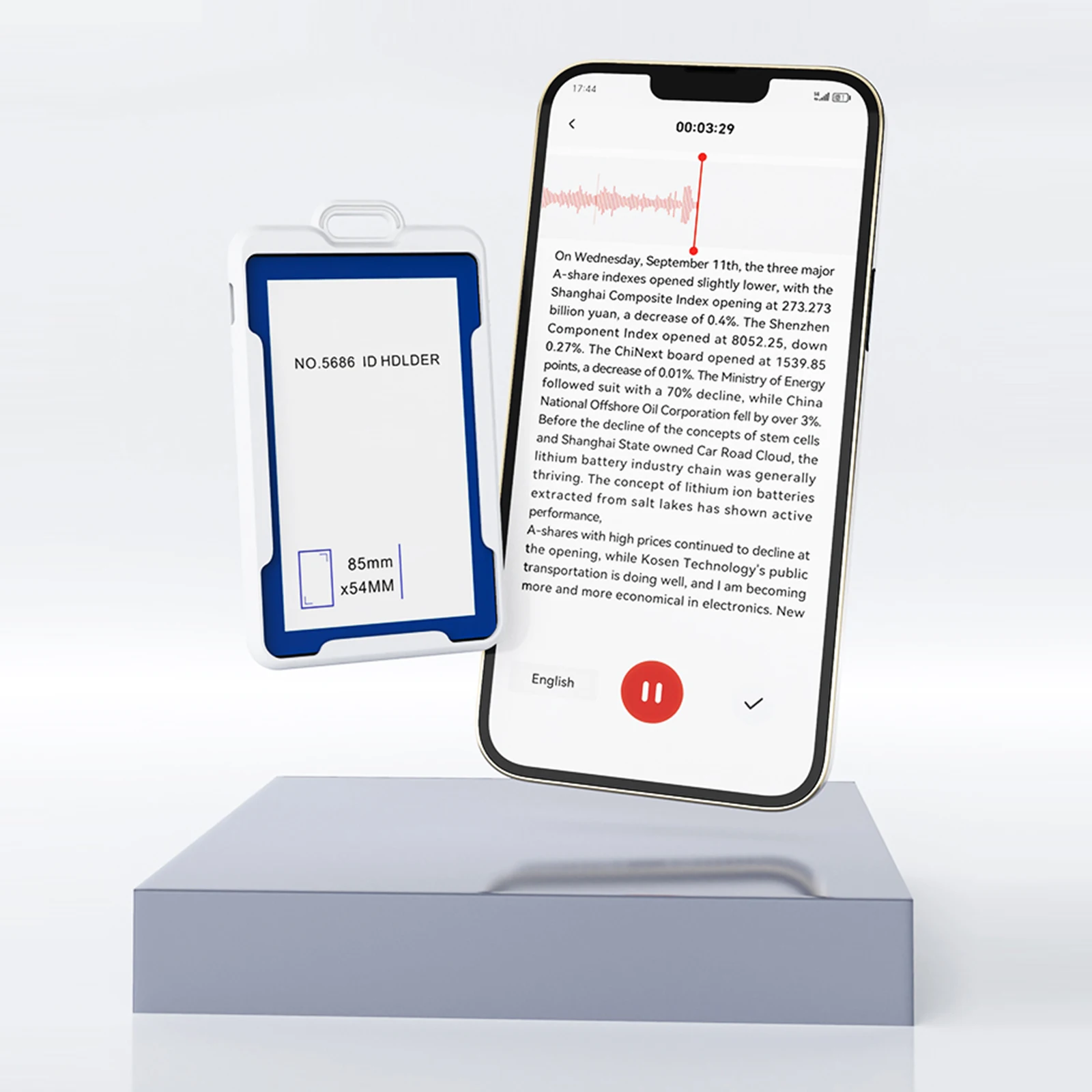 Id Card Voice Recor…