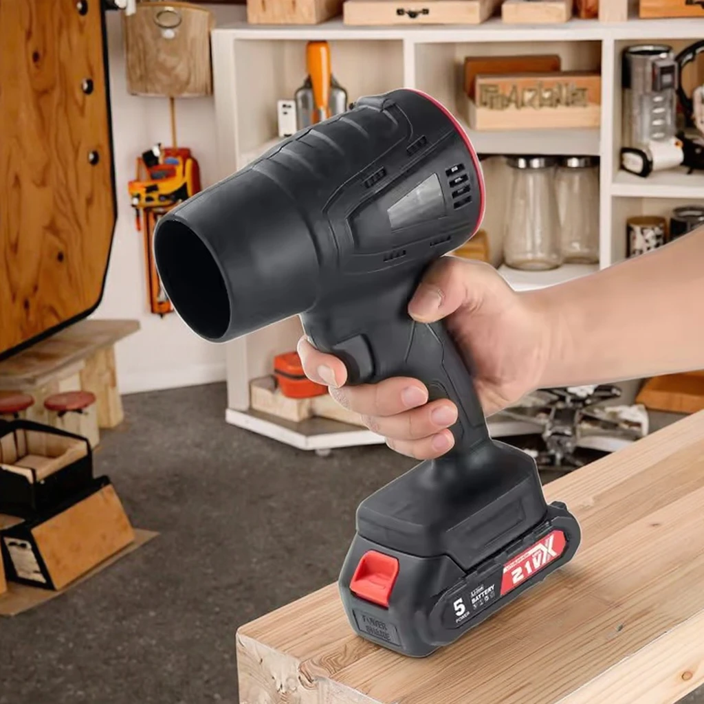 

High Power Turbo Fan Blower Storm Gun Powerful Lithium Battery DIY Industrial Use