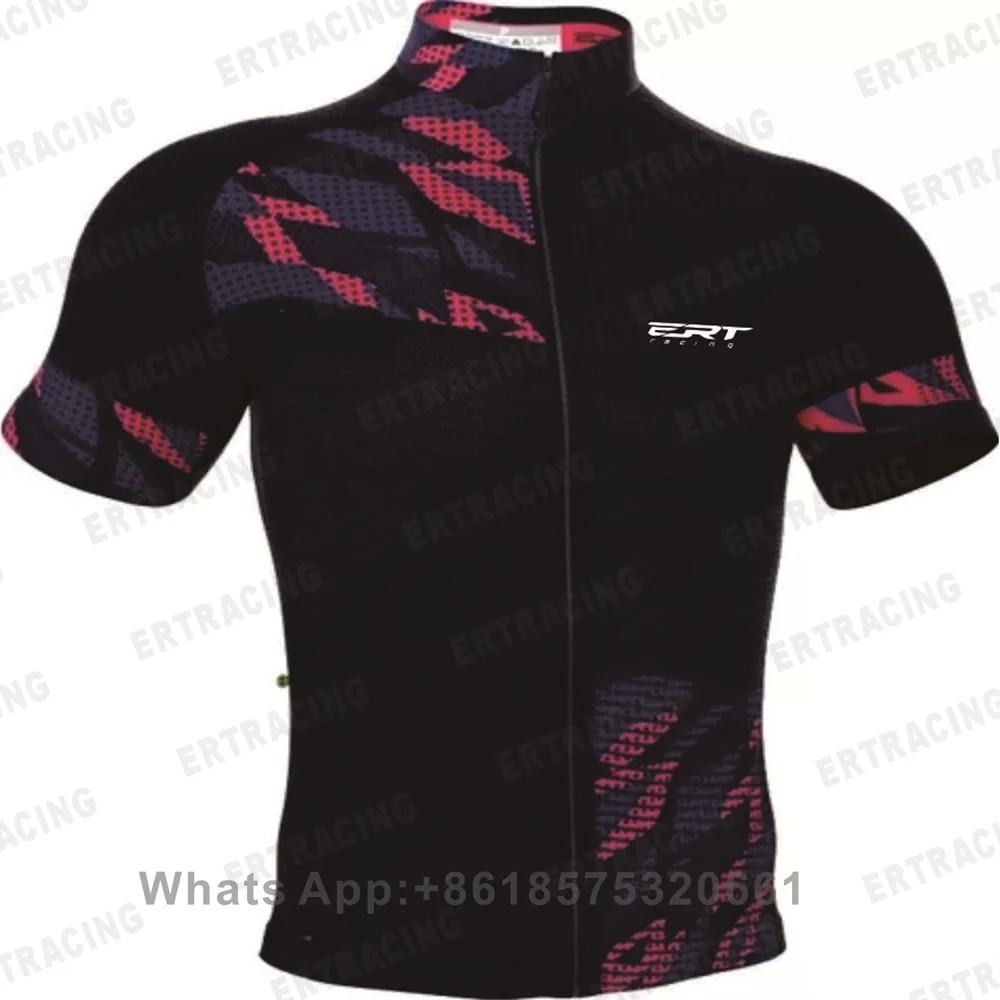 

ERTRACING Men Cycling Jersey Summer Short Sleeves Quick Dry Road Bike Clothing MTB Ropa Ciclismo Triathlon Uniform Sportwear