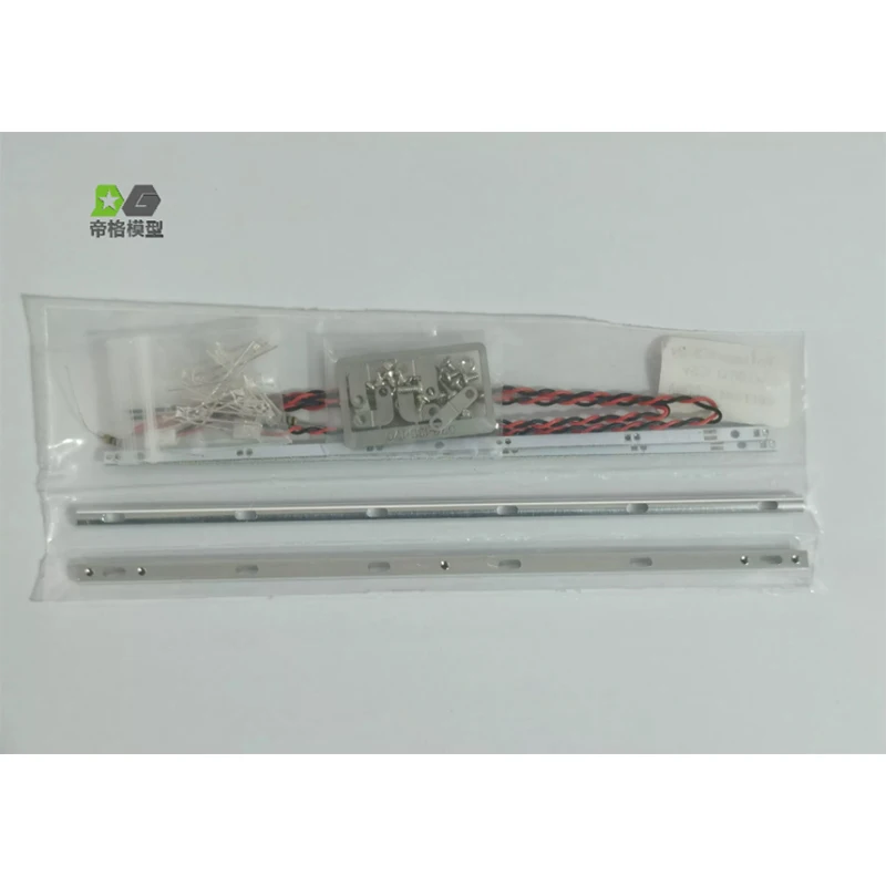 RC 1/14 Metall-Seitenleuchten LED-Markierungsleuchten 170mm für Tamiya Muldenkipper für SCANIA MAN VOLVO Traktor Tripper LKW DIY-Teile – Detail 5