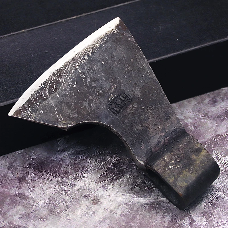 High manganese steel axe all steel woodworking axe outdoor axe multi-functional axe manual forging axe home cutting wood