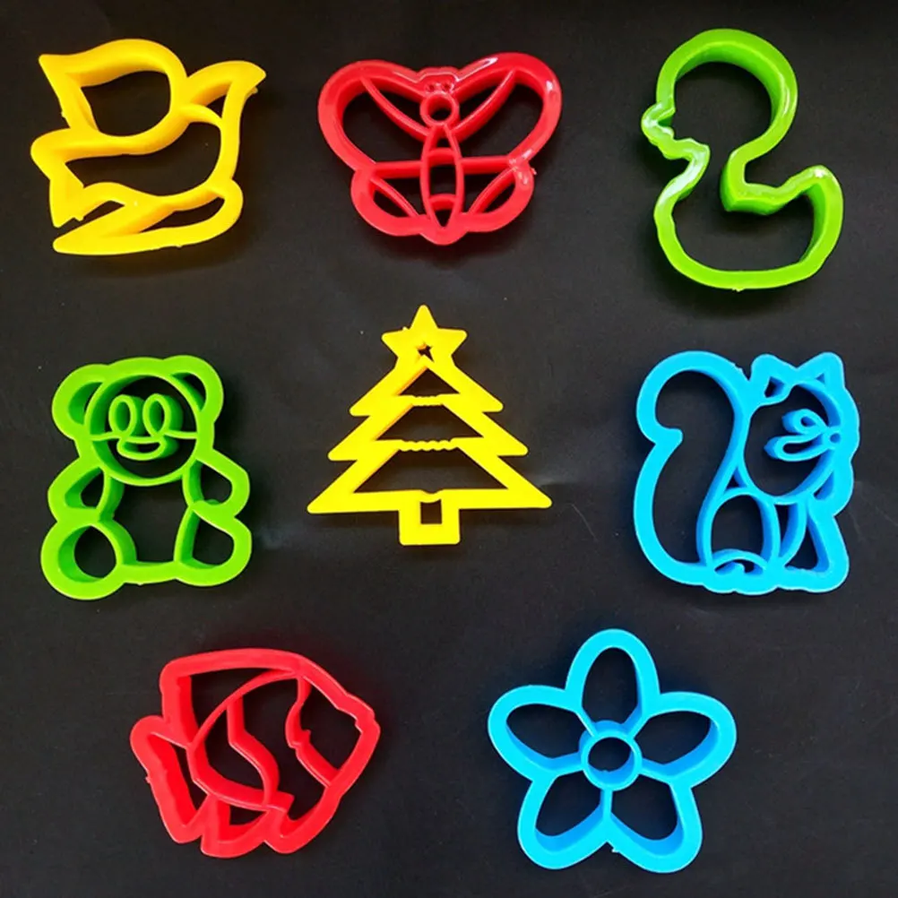 42 stks Kleurrijke Klei Dier Mallen Kids Diy Plasticine Tool Set Voor Fun Home School Craft Activiteiten Levert