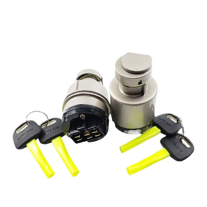 

for Hitachi ZAX55 60 70 120 130 200 210 240 330 excavator start ignition switch electric door lock