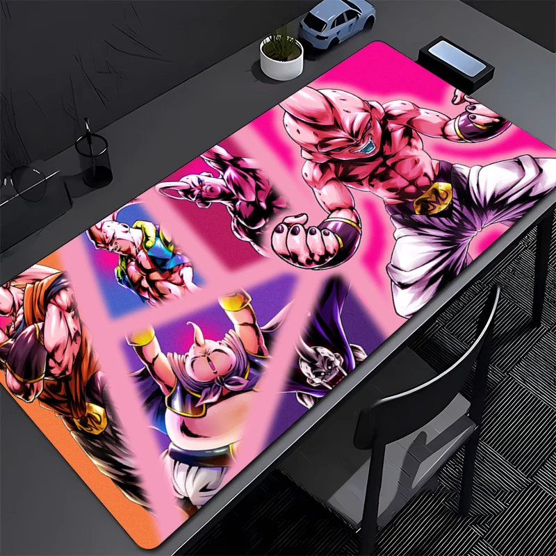 

Dragon Ball Majin Buu Mousepad Office Computer Desk Mat Keyboard Mouse Pad Laptop Cushion Nonslip Deskpad PC game Large Mousepad