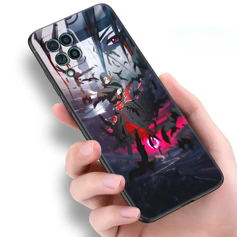 Anime Itachi Uchiha Case For Samsung Galaxy M13 M04 M53 M52 M51 M42 M33 M32 M11 M12 M21 M22 M23 M31S M30S Note 10 Plus 20 Ultra