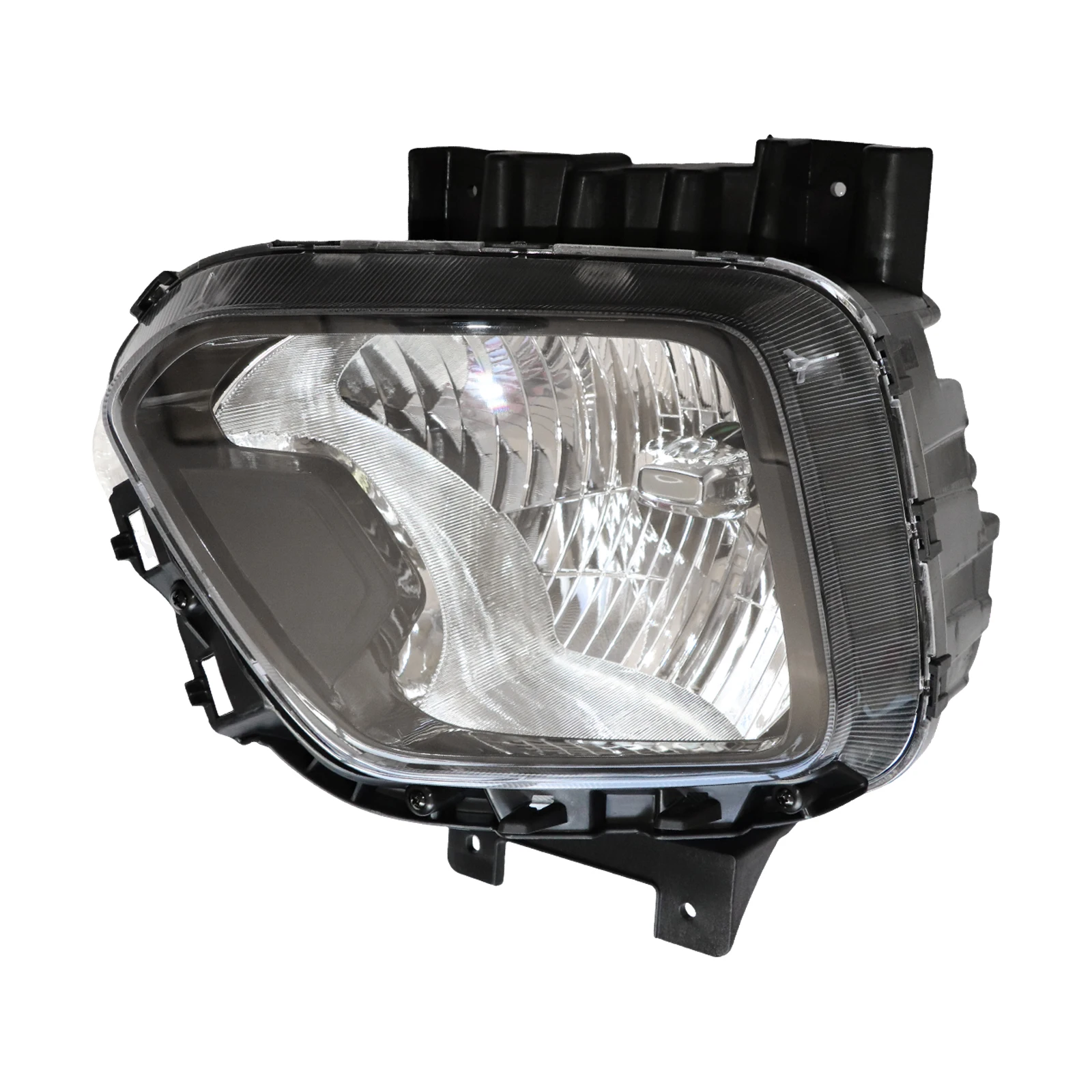 

Halogen Headlight Assembly for 2020-2021 Kia Soul, Left Side, Clear Lens, Chrome Housing, High & Low Beam, Direct Fit
