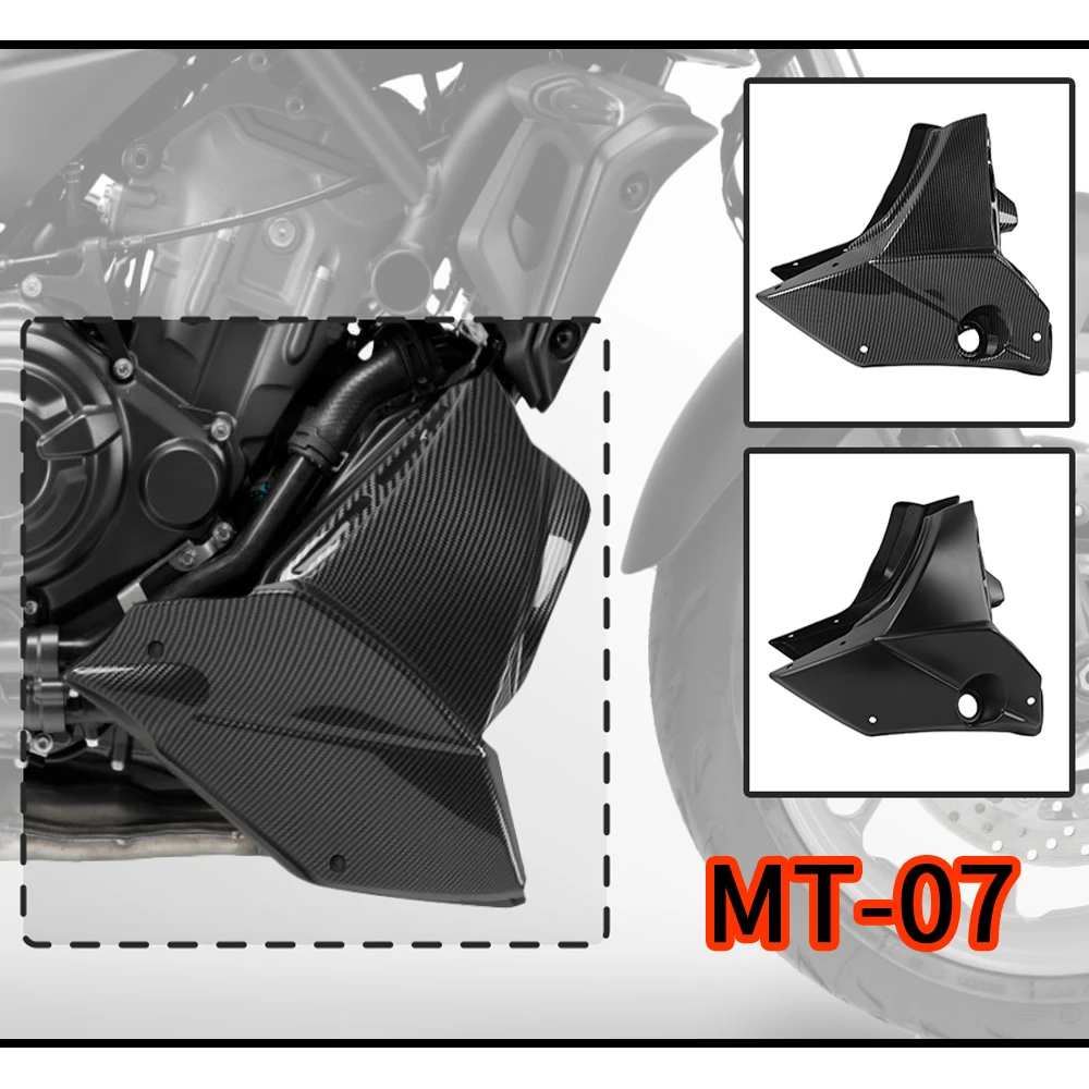 

Motorcycle Engine Spoiler Belly Pan Lower Fairing Mounting Bracket For Yamaha MT-07 MT07 FZ07 FZ-07 20212022 2023