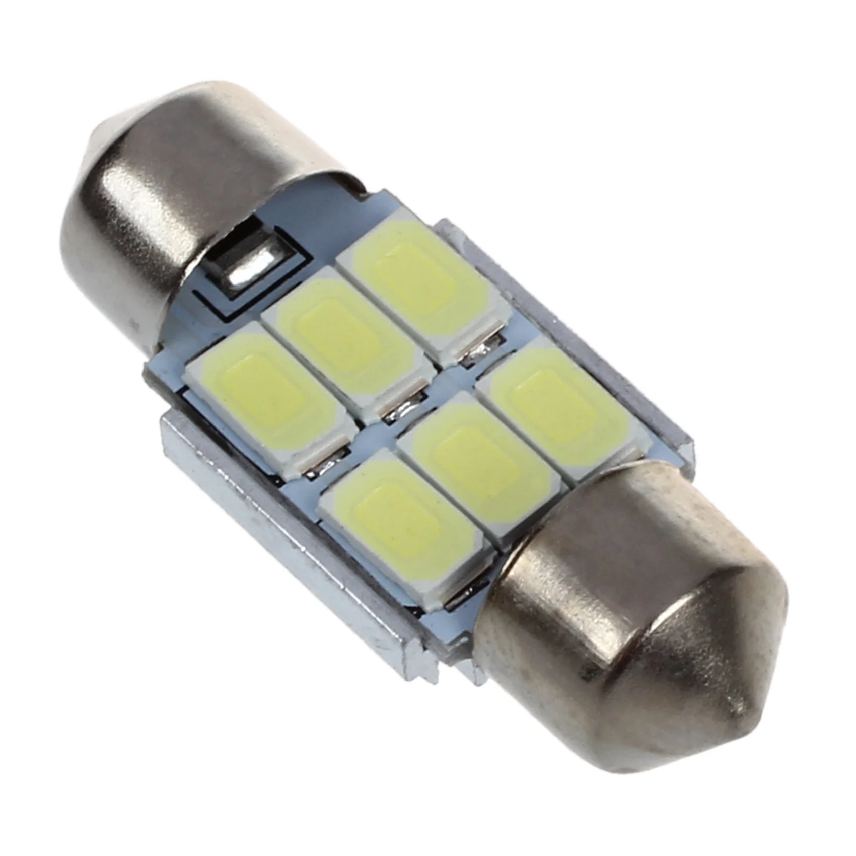 

ABUP-4Pcs 31 Mm 6 5630 SMD LED Festoon Indoor Lighting 3W 195LM 6500K