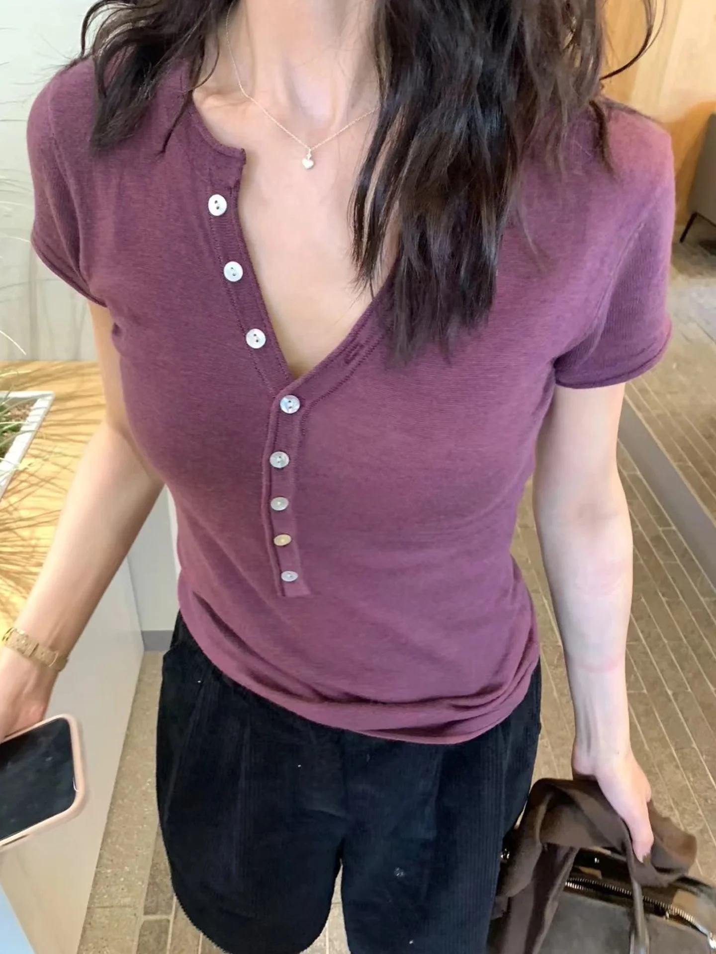 

Модный цветной трикотаж, простой ранний осенний ор Све, топ на голову, элитный повседневный трикотаж для поездок на работу, корейская версия