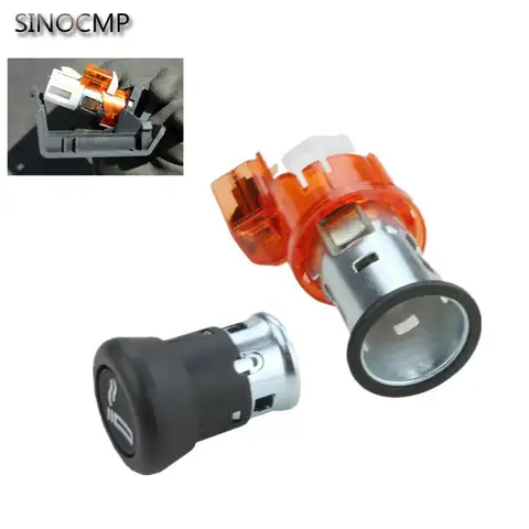 12V 소켓 담배 라이터 어셈블리, 아우디 A4 5 6 8 Q7 자동차 교체 액세서리, 자동차 라이터 부품, 8K0919343 8E0919309