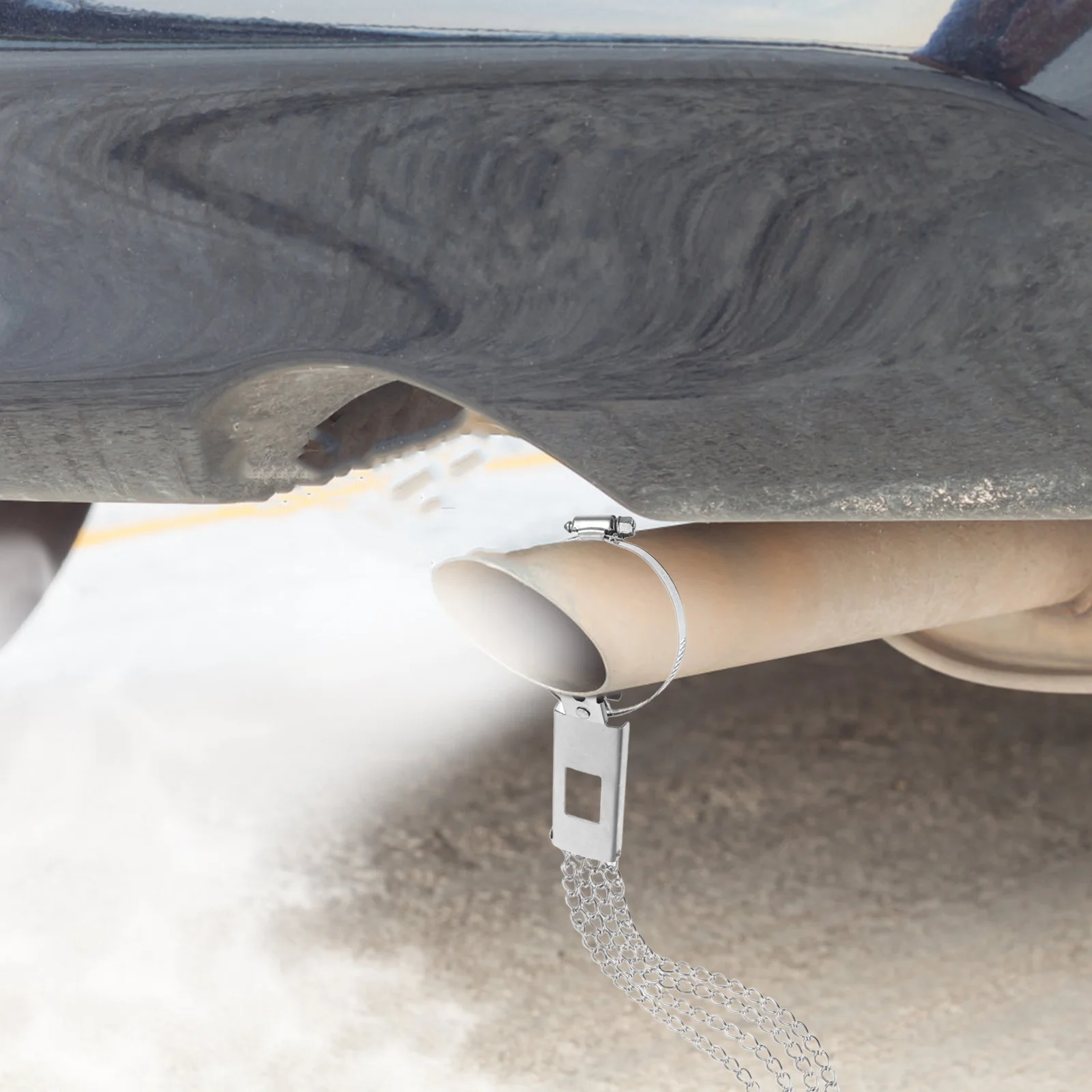 Car Anti Static Strap Metal Electrostatic Belt Hanging Type Tail Ground Static Eliminator Exhaust Pipe Durable