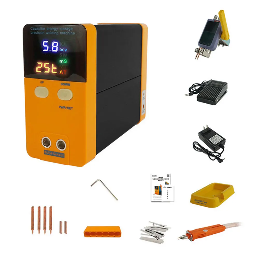 GLITTER801A+ Multifunctional DC Voltage Detection/Battery Spot Welding Integrated Small Energy Storage Handheld Welder 2025 NEW