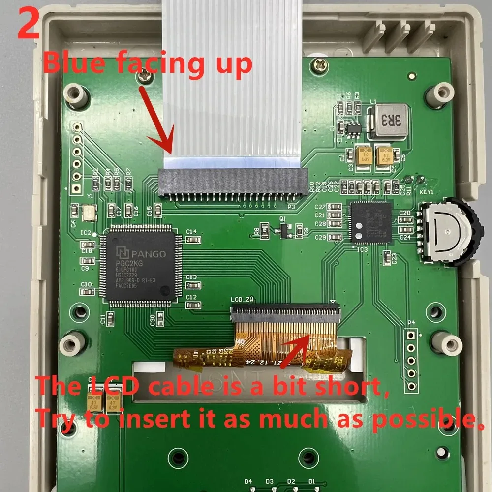 

2.45 inch GB DMG LCD Screen Kits for Gameboy IPS Original Size High Brightness Screen for GB DMG IPS Gaming Screen no need cut