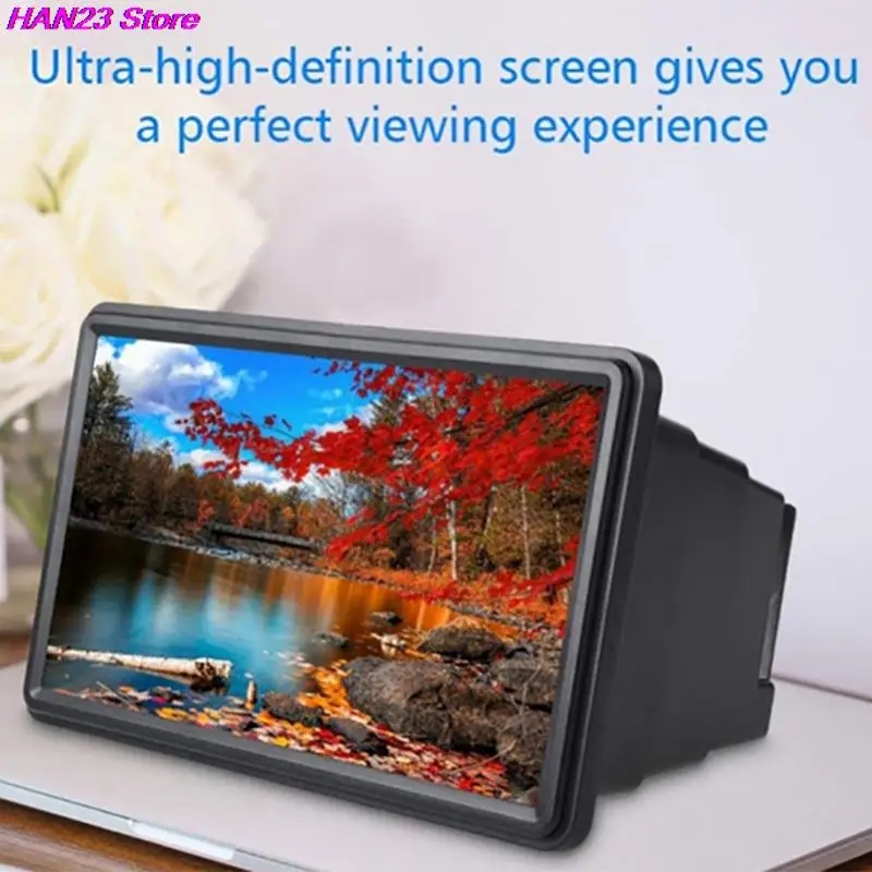 Mobile Phone 3D Screen Magnifier Smartphone Magnifying Glass Enlarger Screen 3D Movie Video Cell Phone Screen Amplifier