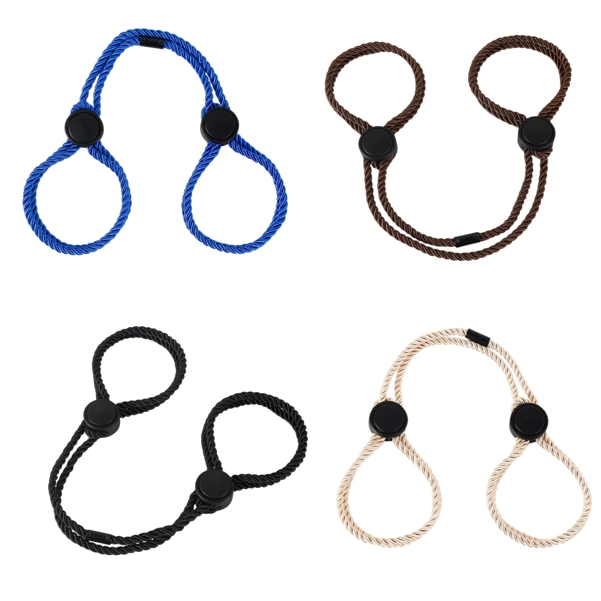    Algemas de Algodão para Mãos e Pernas, Várias Cores, para Jogos de Casal, Bondage, Cosplay e Adereços de Palco - Moda 2026