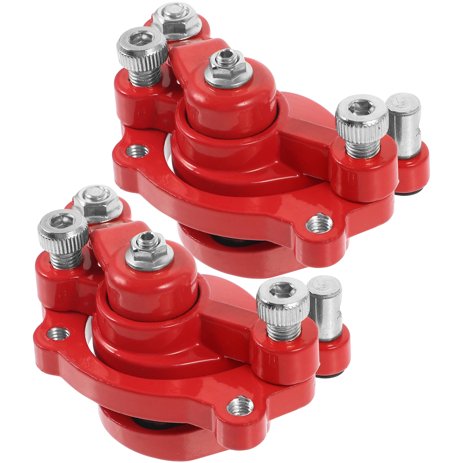 

2pcs Front Rear Brake Calipers Gas Scooter Replacement Aluminum Alloy Disc Brake Caliper For Motorcycle Racing Car Off-Road