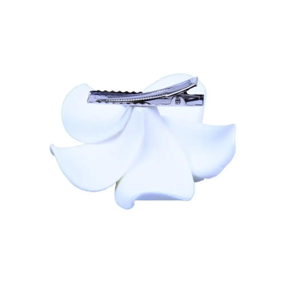 Hawaiian Foam Flower Bridal Wedding Party Hair Clip White Plumeria Party Xmas Bedroom Decor Plumeria Flower Hair Clips