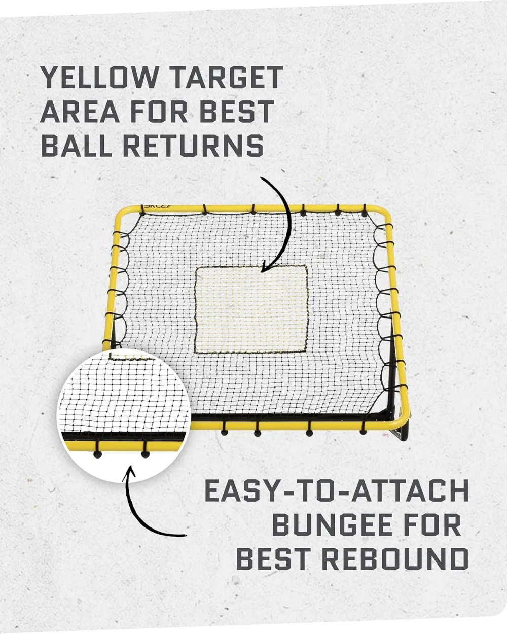 

Baseball Rebound Net - Durable Pitch-Back Trainer for Enhanced Fielding Practice & Skill Development