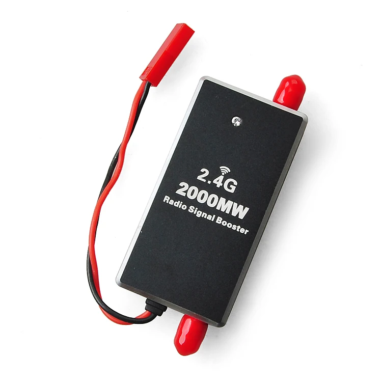 Happymodel 2.4G 2000mW Radio Signal Booster, 11dB Gain, 5V-15V, for FPV Drone Transmitter Range Extender