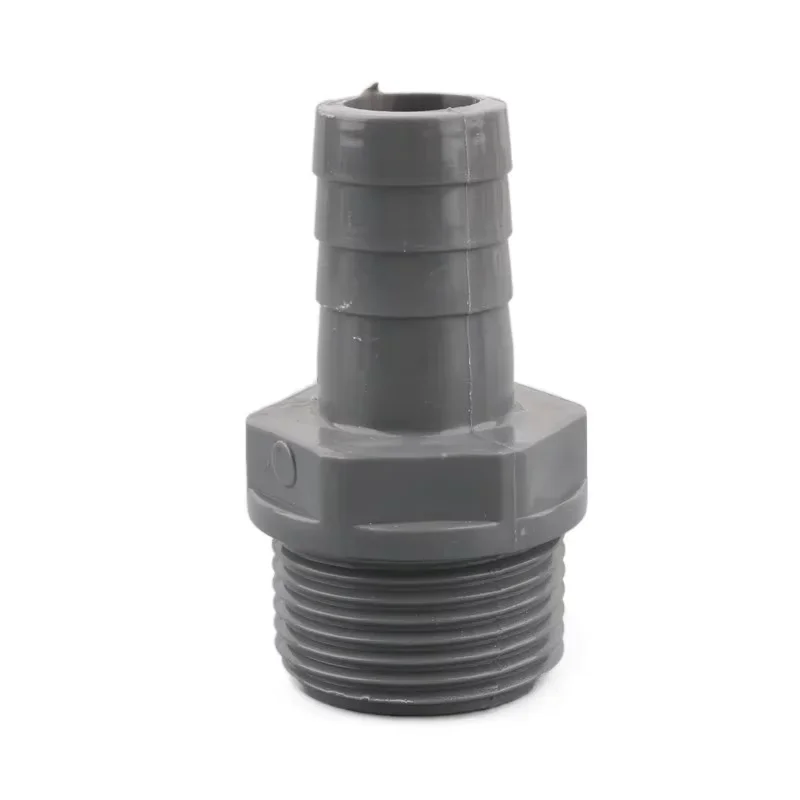 8/10/12/16MM Plastic Barbed Hose Fitting 1/2" 3/4" BSP ABS Male Thread Connector Joint Coupling Adapter Pipe Accessories