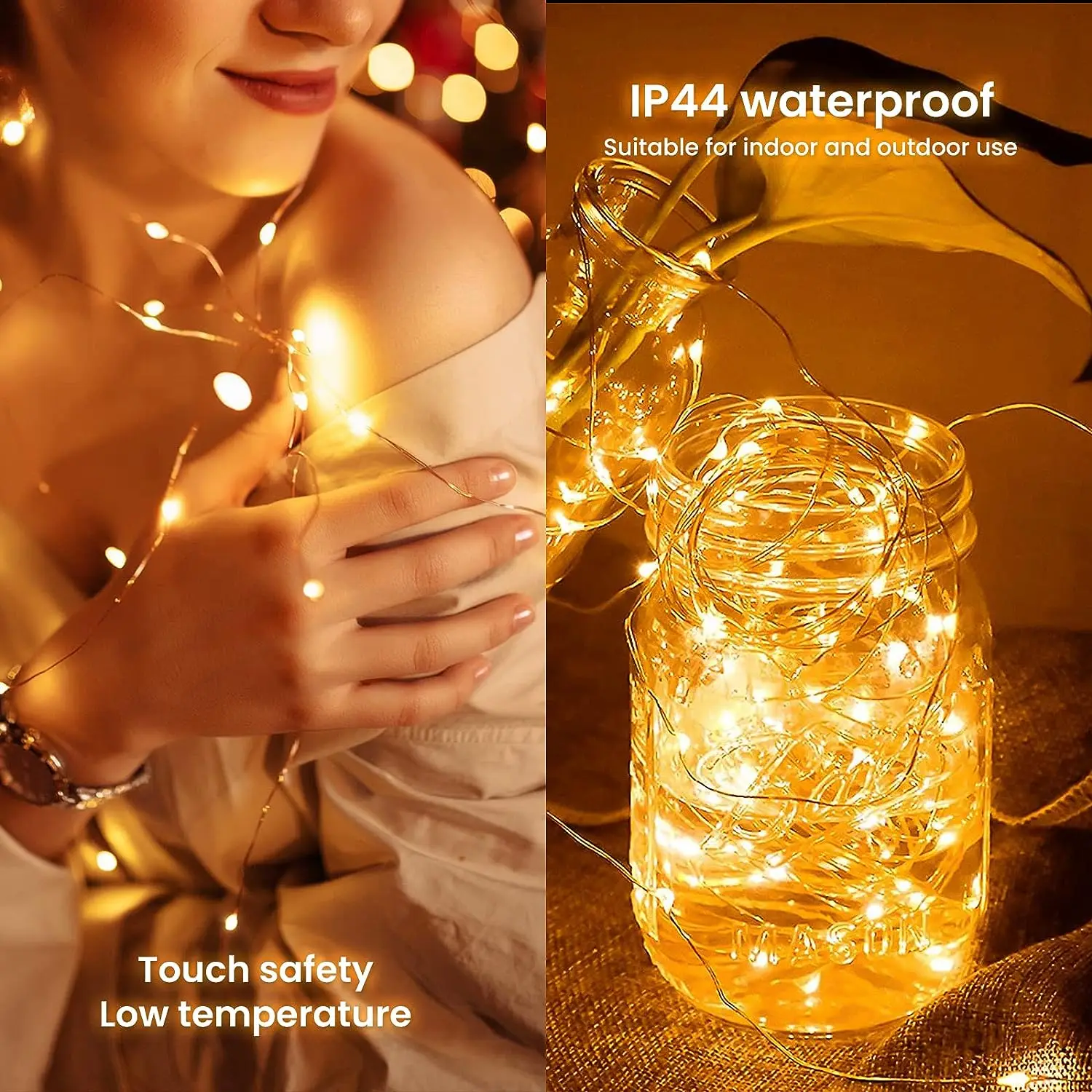 Fairy Lights 1000Led String Cluster Intdoor Bedroom Tree Christmas Lights Garden Remote Control Wedding Decoration Party Holiday