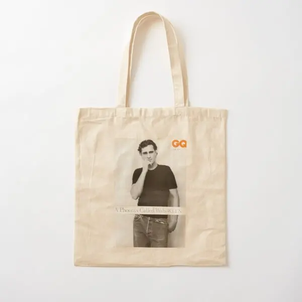 Joaquin Phoenix Cotton  Canvas Bag Travel Grocery Printed Handbag Unisex Tote Designer Foldable Fashion Ladies Casual Shopper