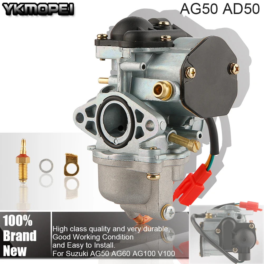 2 StrokeCarburetor Motorcycles Scooter V AG 100 50 Carburetor Suitable For Suzuki AG50 AG60 AG100 V100 Moped Part Dirt Pit Bike