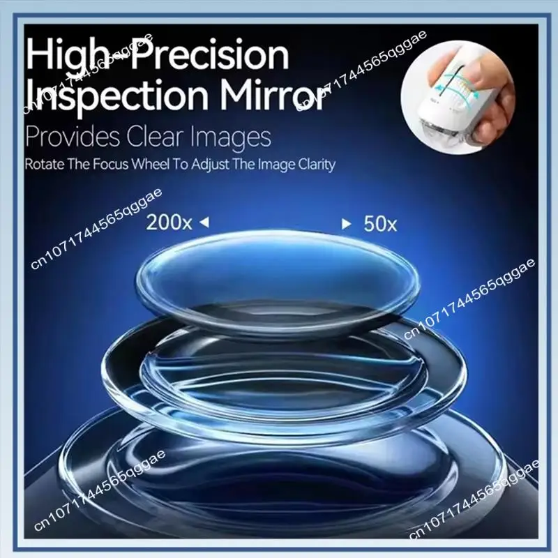 Dermatoscópio eletrônico profissional para análise de saúde da pele A67I - câmera digital para couro cabeludo e ferramenta de ampliação de poros