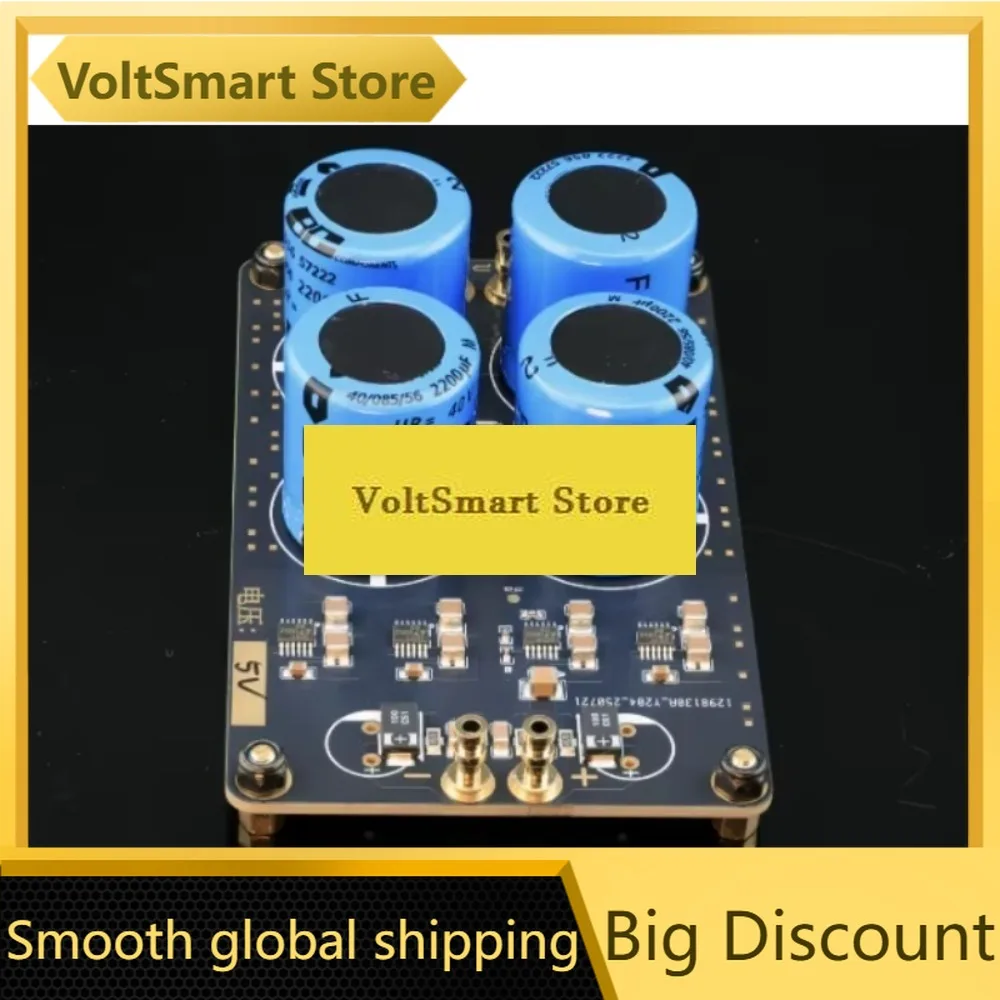 VoltSQuad Parallel Lt3045 Linear Power Supply 2a Current Ultra-low Ripple Ultra-high Psrr High-performance Power Supply Pcb