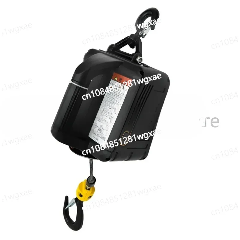 

500KG Electric Hoist Portable Electric Hand Winch Traction Block Electric Steel Wire Rope Lifting Hoist Towing Rope 220V/110V