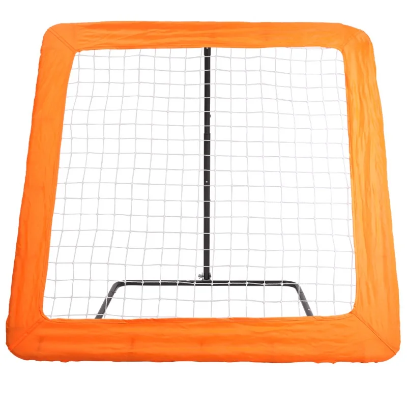 1 equipo de entrenamiento de fútbol retráctil y plegable de un solo lado, red de rebote multiusos y puerta de práctica de tiro 2025