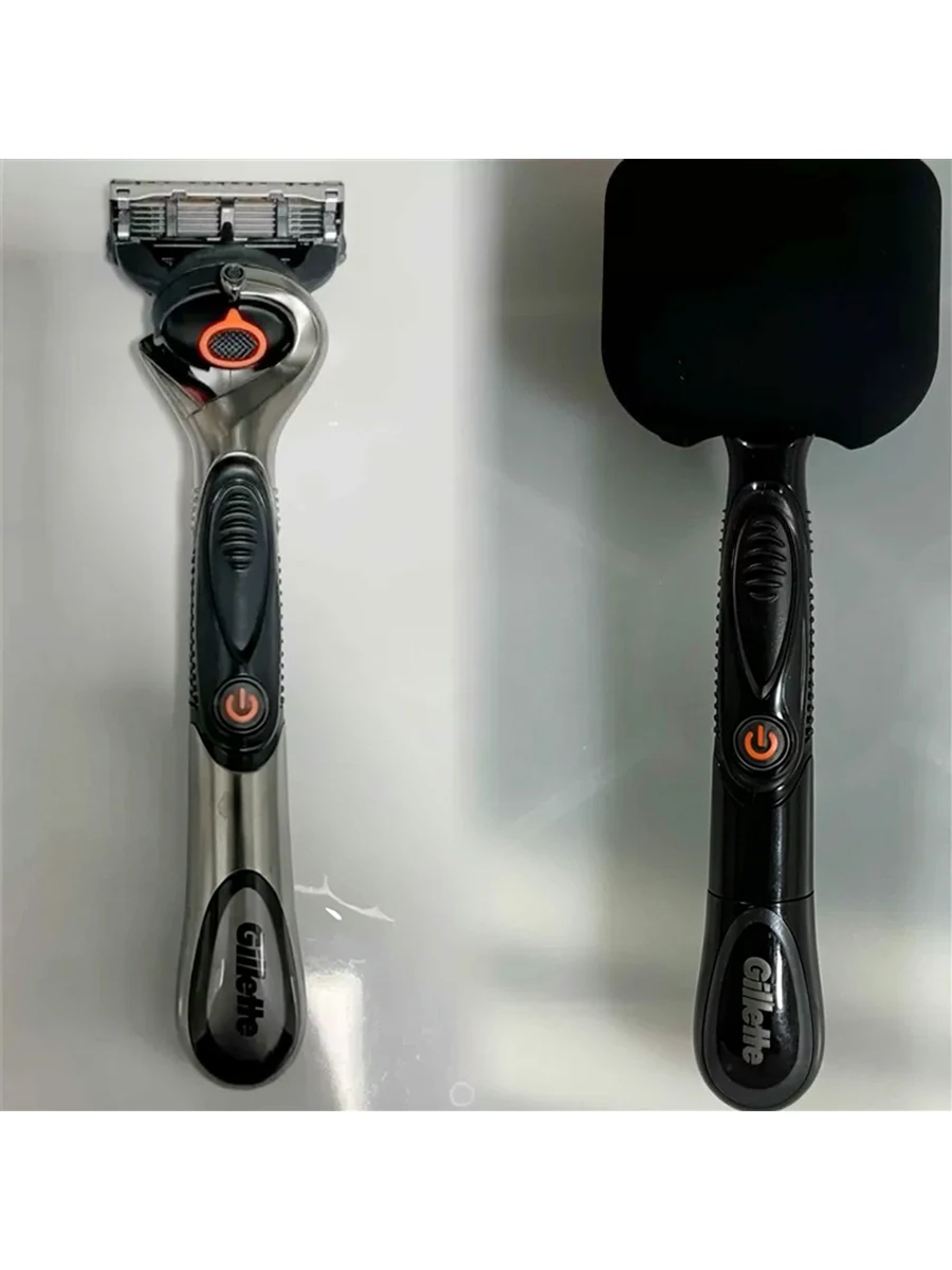 Gillette Rasierklingenkopf Reise-Schutzhülle Tragbar Mit Drainagelöchern Passend für Mach3 Fusion5 SkinGuard FlexBall Power Rasierer – Detail 8