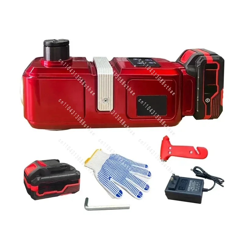 Portable Multifunctional Car Jack with LED Light 5 Ton 20V Cordless Electric Hydraulic Floor Jack