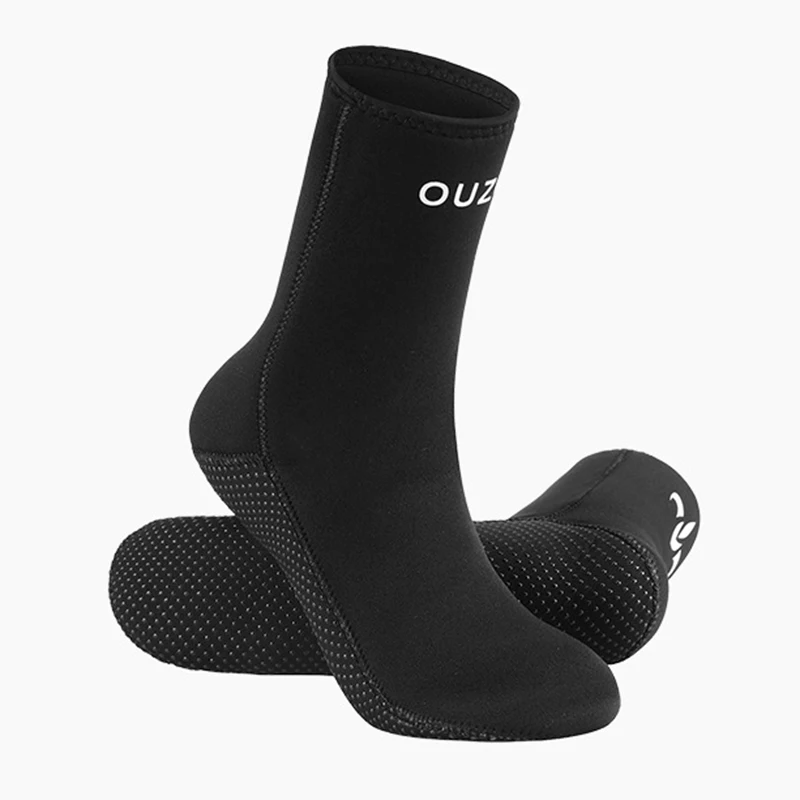 5mm Neoprene Diving Socks Wetsuit Surf Shoes Thermal Quick Dry Non-slip Swimming Boots Aqua Shoes Warm Beach Sock For Men Women