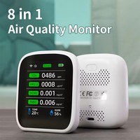 3 in 1/8 in1 Air Quality Monitor APP Control PM2.5 CO2 Air Pollution Analyzer Temperature Humidity Tester Carbon Dioxide Tester