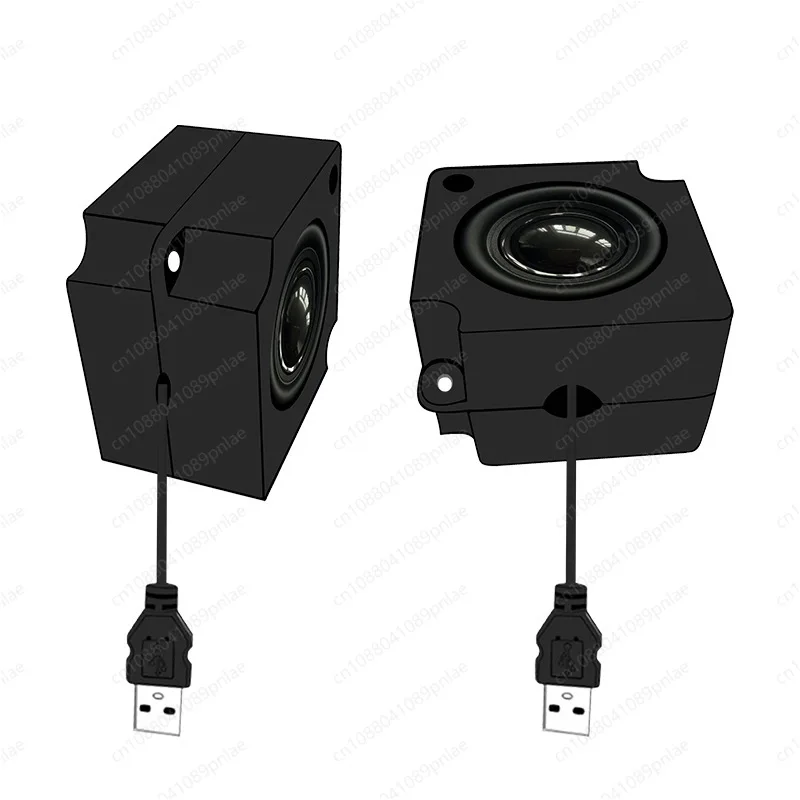 

4/8Ω USB 4545 Mid-Bass Cavity Speaker for Computer Monitor Power Amplifier Audio