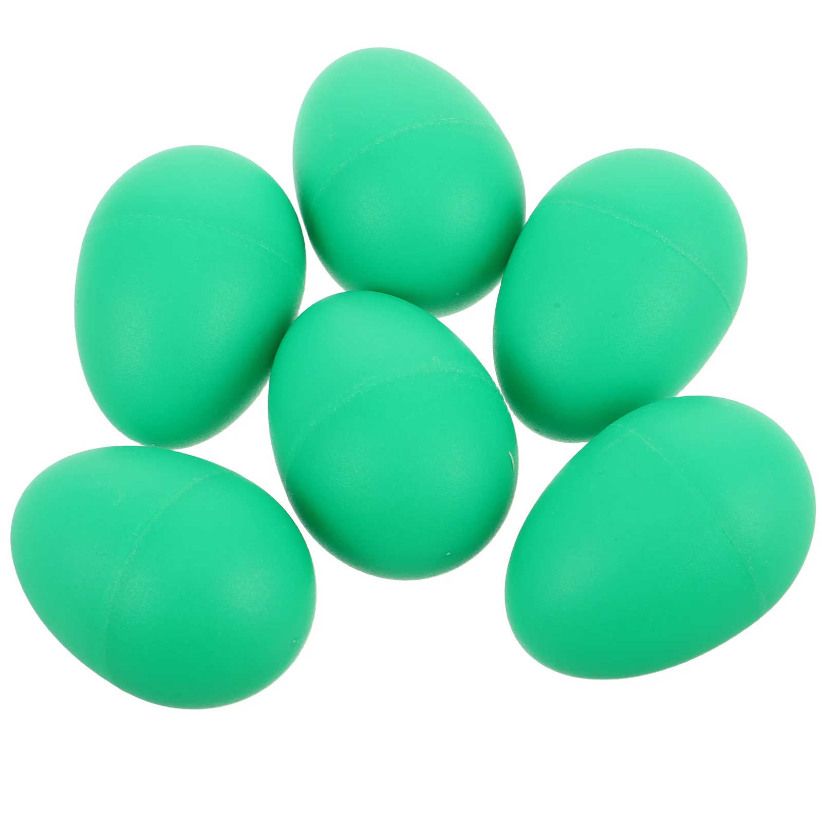 

6Pcs Plastic Egg Shakers Orff Instrument Early Education Maracas Percussion Musical Instruments for