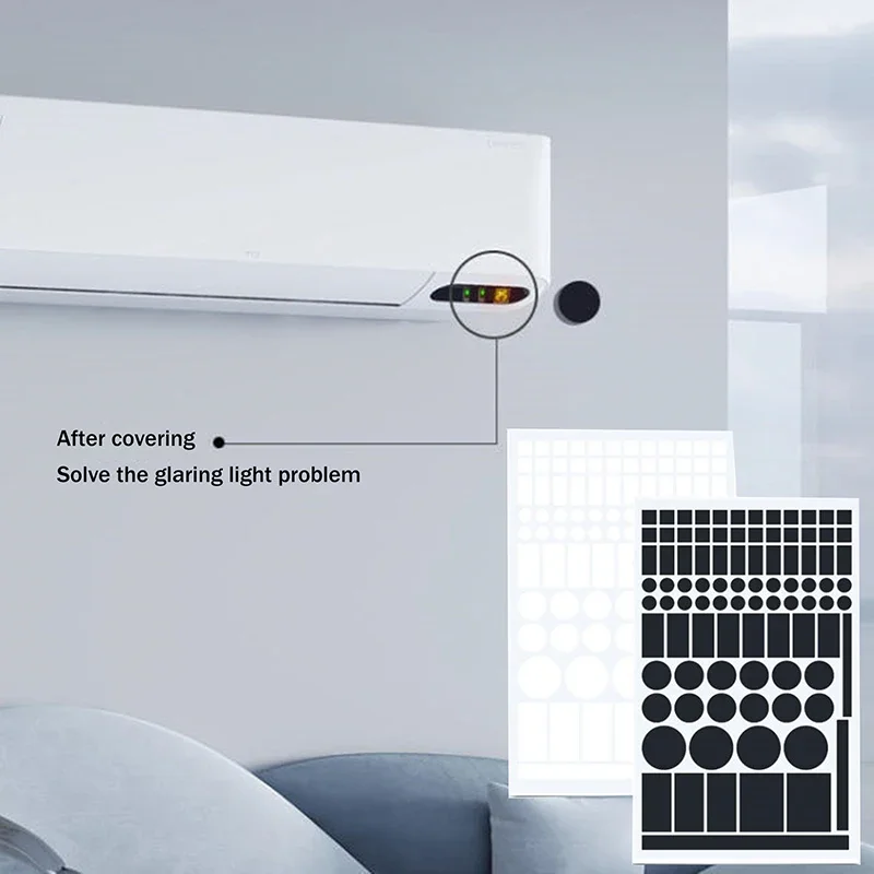 

Light Dimming Stickers Light Blocking Stickers For Electronics Car LED Blackout Stickers Auto Interior Accessories