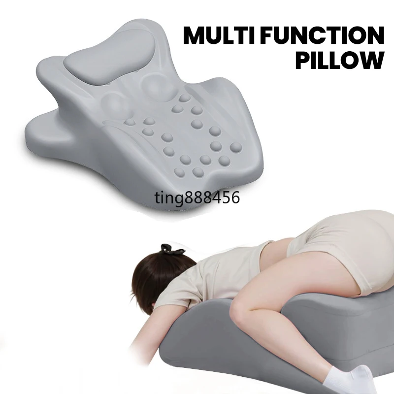 Intimacy Pillow Wedge Pillow for Doggy 27°Angle Perfect Position for Couples with Removable Protective Cover Depth Support Gray